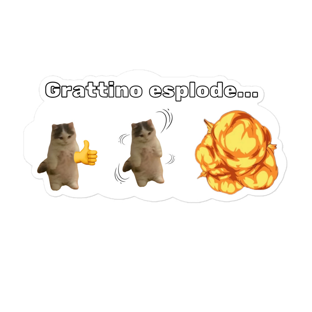 Sticker Grattino Esplode💥