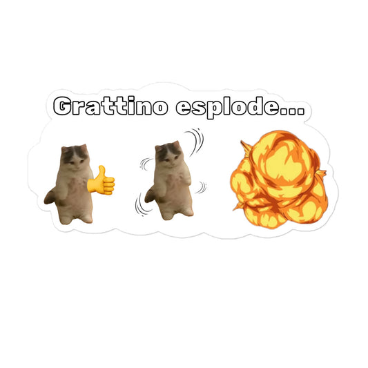 Sticker Grattino Esplode💥