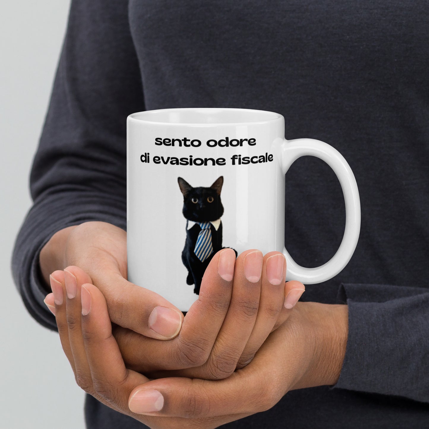 Tazza Gatto delle Tasse🤨