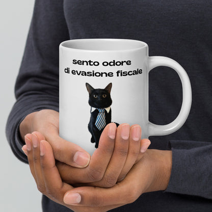 Tazza Gatto delle Tasse🤨